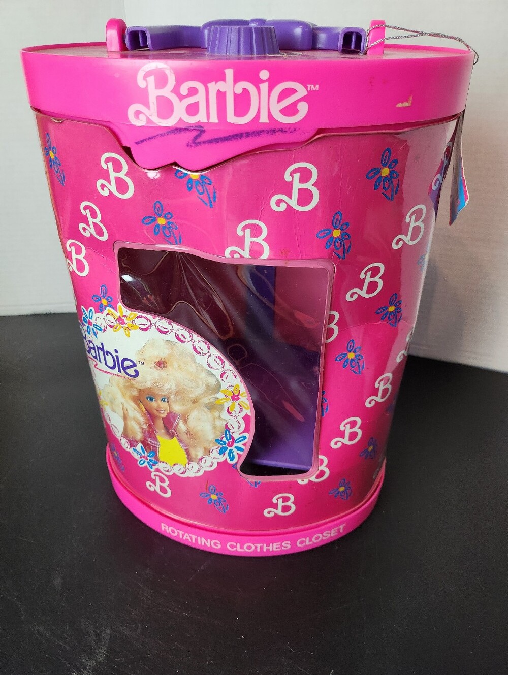 Barbie Pink Rotating Wardrobe Display Barbie Case